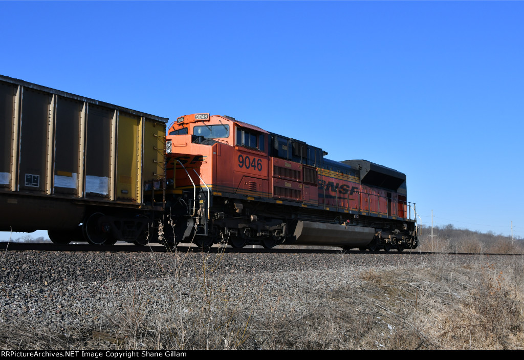 BNSF 9046 Roster shot.